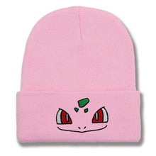 Load image into Gallery viewer, Kuschelige Bisasam Bulbasaur Winter Beanies Mützen in trendigen Farben