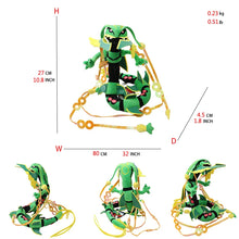 Lade das Bild in den Galerie-Viewer, Rayquaza Plüschtiere in verschiedenen Formen - Mega Raayquaza, Schillernd uvm. kaufen