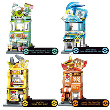 Load image into Gallery viewer, Pikachu, Glumanda, Schiggy oder Bisasam Shop Klemm-Baustein Sets