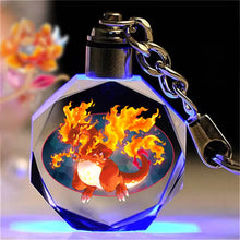 Lade das Bild in den Galerie-Viewer, Bunte Pokemon Krystal Keychains Anhänger