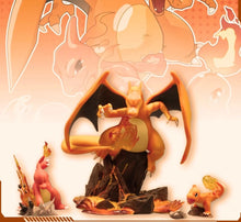 Load image into Gallery viewer, Glurak Charizard Evolution Figuren Set (ca. 13cm)