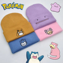 Load image into Gallery viewer, Winter Pokemon Relaxo Ditto Enton Flegmon Beanies Mütze für die kalte Jahreszeit
