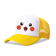 Load image into Gallery viewer, Fröhliche Baseball Caps mit Pokemon Pikachu Motiven für Kinder oder Erwachsene