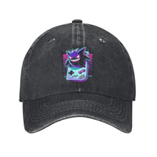 Load image into Gallery viewer, Dunkle Pokemon Sommer Caps mit Gengar u. a. Motiven