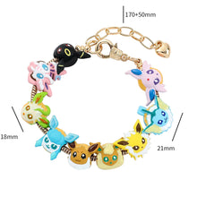 Load image into Gallery viewer, Pokemon Anime Evoli Entwicklungen Schmuck Armband