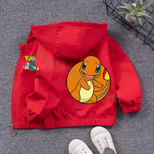 Lade das Bild in den Galerie-Viewer, Pokemon Kinder Jacken in verschiedenen Motiven