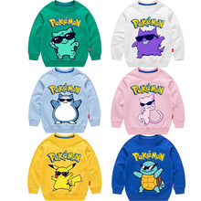 Load image into Gallery viewer, Coole Pokemon Kinder Pullover Pullies in bunten Farben