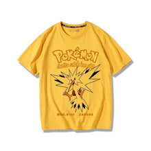 Load image into Gallery viewer, Pokemon Pikachu Sommer T-Shirts mit kurzen Armen