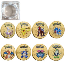 Lade das Bild in den Galerie-Viewer, Pokemon Sammel Münzen - viele Motive