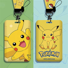 Lade das Bild in den Galerie-Viewer, Kawaii Pokemon Pikachu Badge mit Lanyard