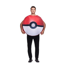 Load image into Gallery viewer, Pokemon Pokeball Kostüm Cosplay Karnevall Halloween Fasching für Erwachsene