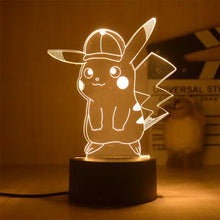 Lade das Bild in den Galerie-Viewer, Pokemon Anime Warmlicht Nachtlicht Deko Lampe