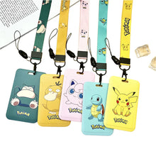 Load image into Gallery viewer, Pokemon Pikachu Lanyard Karten Halter in verschiedenen Motiven