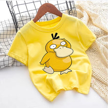 Lade das Bild in den Galerie-Viewer, Neue Pokemon Sommer T-Shirts in bunten Motiven für Kinder