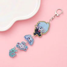 Lade das Bild in den Galerie-Viewer, Süße Pokeom Anime Acrylic Schlüsselanhänger Keychains