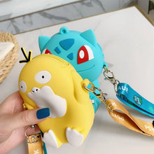 Load image into Gallery viewer, Pokemon Tasche Umhängetaschen für Kinder Mini Geldbörse