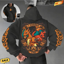 Load image into Gallery viewer, Glurak Charizard Hoodie Pokemon Pullover