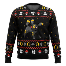 Load image into Gallery viewer, Nachtara Umbreon Weihnachtspulli Sweater