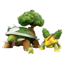 Load image into Gallery viewer, Pokémon Chelterrar Torterra Entwicklungsreihe Figuren Set (ca. 2cm-11cm)