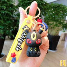 Lade das Bild in den Galerie-Viewer, Evoli Entwicklungen Keychains Anhänger Schlüsselanhänger
