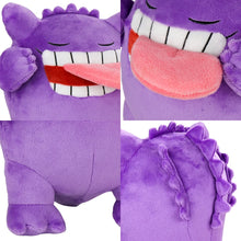 Load image into Gallery viewer, Plüsch Gengar mit ausgestreckter Zunge (ca. 19cm)