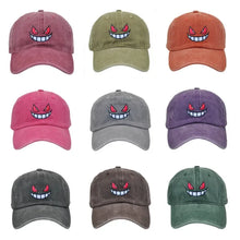 Load image into Gallery viewer, Pokemon Gengar Mütze Baseball Cap in zwei Farben