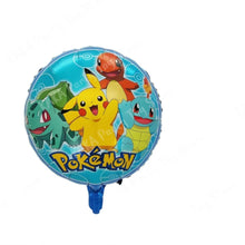 Lade das Bild in den Galerie-Viewer, 5 Stk. Pokemon Luftballon Set für Feier, Geburtstag, Party, Dekoration