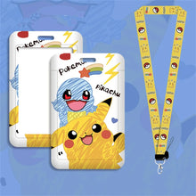 Lade das Bild in den Galerie-Viewer, Kawaii Pokemon Pikachu Badge mit Lanyard