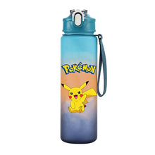 Load image into Gallery viewer, Bunte Pokemon Wasserflasche für Schule, Sport und Freizeit (700ML)