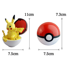 Lade das Bild in den Galerie-Viewer, Pokemon Bälle mit Figur