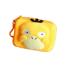 Load image into Gallery viewer, Flauschige Enton Psyduck Geldbörse mit Clip