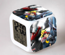 Load image into Gallery viewer, Pokemon Anime Wecker mit LED und Alarm Funktion in vielen Motiven