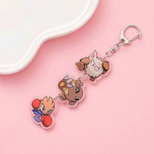 Lade das Bild in den Galerie-Viewer, Süße Pokeom Anime Acrylic Schlüsselanhänger Keychains