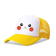 Load image into Gallery viewer, Fröhliche Baseball Caps mit Pokemon Pikachu Motiven für Kinder oder Erwachsene