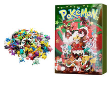 Load image into Gallery viewer, Weihnachtliche Adventskalender mit Pikachu und Pokemon Motiven
