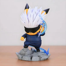 Lade das Bild in den Galerie-Viewer, Pikachu Cosplay Gojo Satoru Figur (ca. 14cm)
