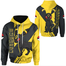 Load image into Gallery viewer, Stylisher Nachtara Umbreon Hoodie Pullover