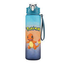 Load image into Gallery viewer, Bunte Pokemon Wasserflasche für Schule, Sport und Freizeit (700ML)