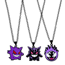 Load image into Gallery viewer, Pokemon Gengar oder Nebulak Gastly Halskette