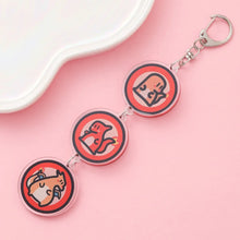 Lade das Bild in den Galerie-Viewer, Süße Pokeom Anime Acrylic Schlüsselanhänger Keychains