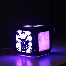 Load image into Gallery viewer, Pokemon Pikachu LED Nachtlicht Wecker