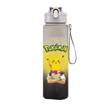 Load image into Gallery viewer, Bunte Pokemon Wasserflasche für Schule, Sport und Freizeit (700ML)
