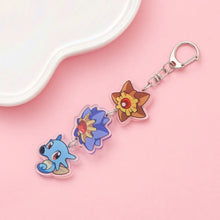 Lade das Bild in den Galerie-Viewer, Süße Pokeom Anime Acrylic Schlüsselanhänger Keychains