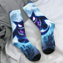 Load image into Gallery viewer, Farbenfrohe Gengar Socken in vielen bunten Motiven
