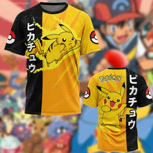 Load image into Gallery viewer, Stylishe Bunte Sommer T-Shirts Trikots mit vielen Pokemon Motiven