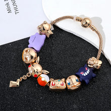 Load image into Gallery viewer, Pokemon Armband mit Pokemon Figuren als Anhänger