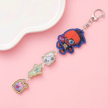 Lade das Bild in den Galerie-Viewer, Süße Pokeom Anime Acrylic Schlüsselanhänger Keychains