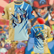 Load image into Gallery viewer, Stylishe Bunte Sommer T-Shirts Trikots mit vielen Pokemon Motiven
