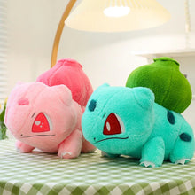 Load image into Gallery viewer, Bisasam Bulbasaur XXL Pokemon Plüsch (ca. 30cm, 45cm oder 60cm)