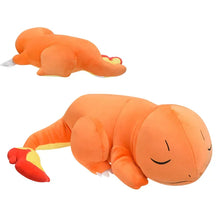 Load image into Gallery viewer, Süßes Glumanda XXL Pokemon Stofftier in Schlafpose (ca. 45cm)